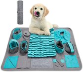 Pawello interactieve Snuffelmat voor Honden, Wasbare Trainingsmat, Stimuleert Snuffelinstinct, Anti-Schrok Voedermat Geschikt voor Puppy’s en Volwassen Honden