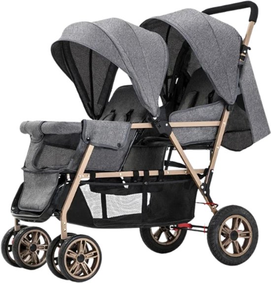 Rustive Tweeling Buggy - Duo Kinderwagen - Voor Kinderen Van - Rustive - €154,95