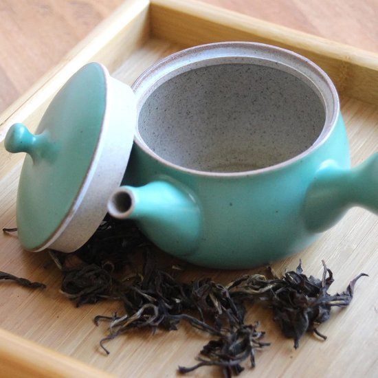 Kyusu Tea Set Blue - Embrace the Beauty of Japanese Tea Ceremonies