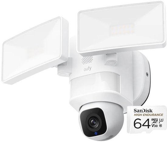 Eufy Security E30 Floodlight Camera met 360° Pan & Tilt - €159,00