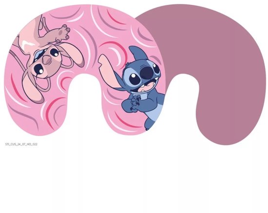 Disney Lilo en Stitch reiskussen, nekkussen, Auto kussen, Lilo en Stitch,