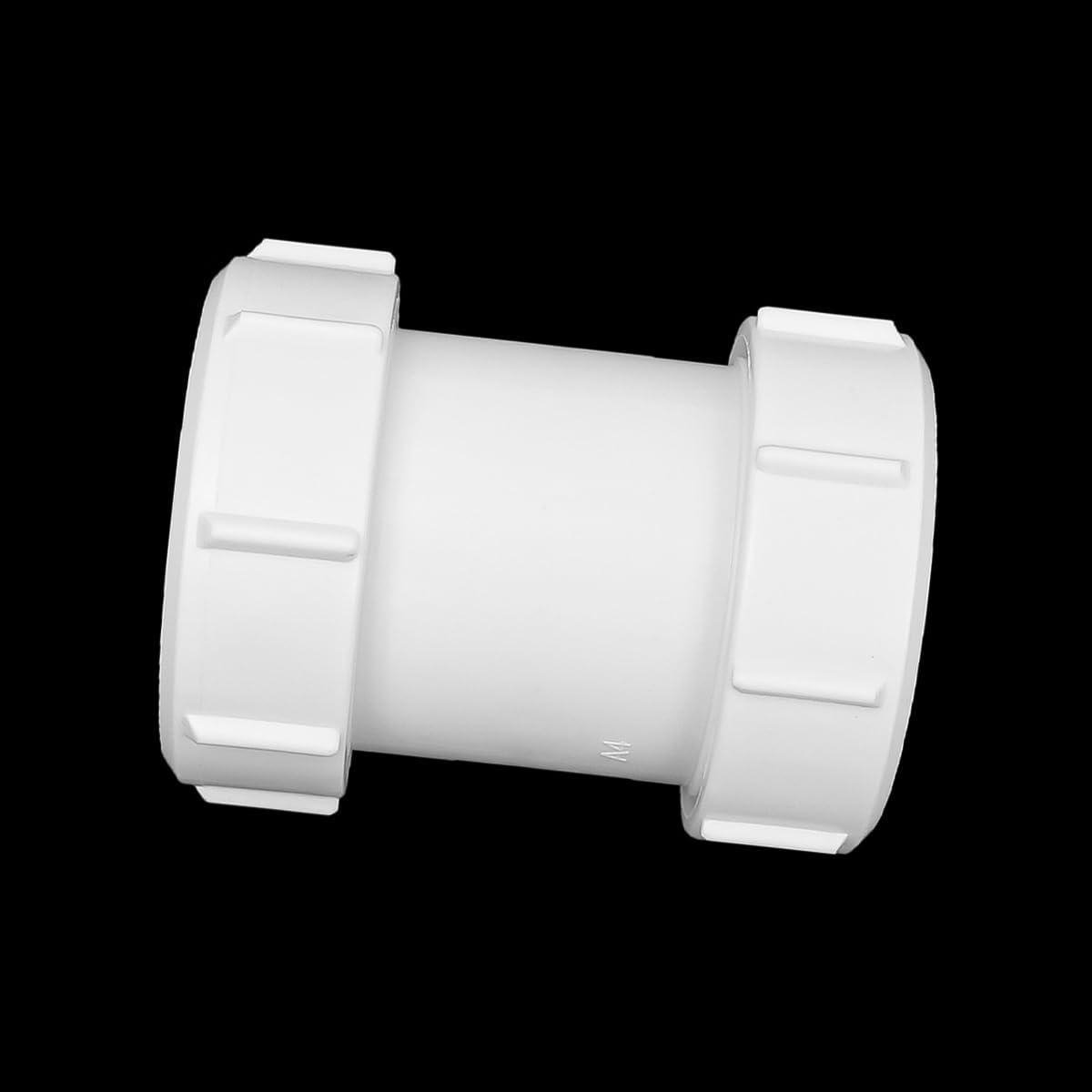 SPARES2GO Douche Val voor 50mm Lade Plug Gat 40mm 1.5 Afvoer Afval Chrome Zilver Dome Base Kit