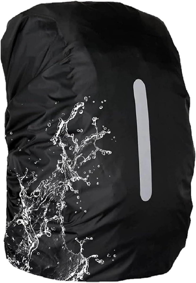 Waterdichte regenhoes voor rugzak met reflecterende afdekking - Regenbescherming voor outdoor gebruik