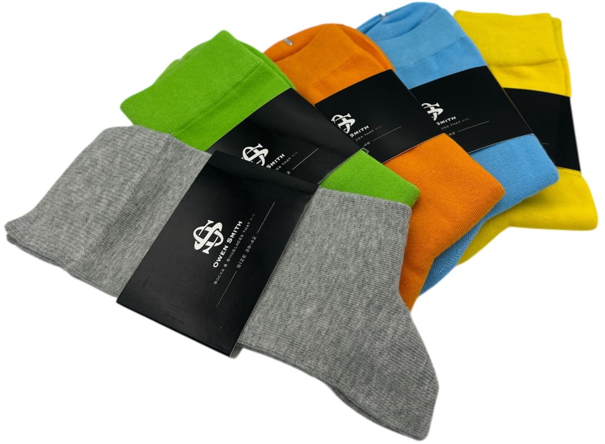 Owen Smith - Herensokken - 5 pack - maat 39-42
