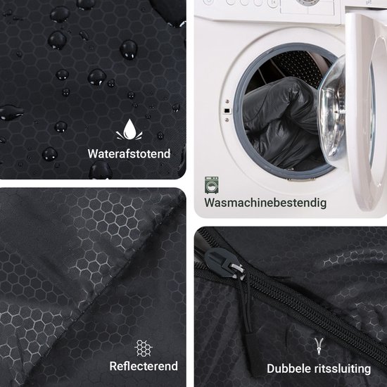 Ventus Slaapzak - Comfortzone 5 - 15 °C - 220 x 83 cm - Incl Compressiezak - Geschikt voor Volwassen en Kind - Mummy Sleeping Bag - Kamperen - Lichtgewicht - Koppelbaar 1 of 2 persoons - Zwart van Ventus — afbeelding 4