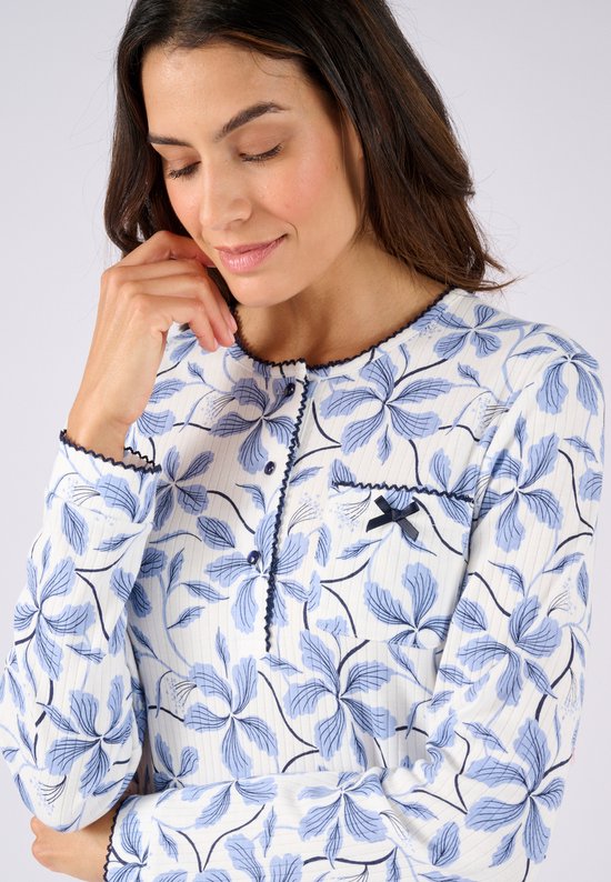 Polo Ralph Lauren - Camicia In Flanella Spazzolata Crema E Blu Navy A Quadri Con Logo A Icona