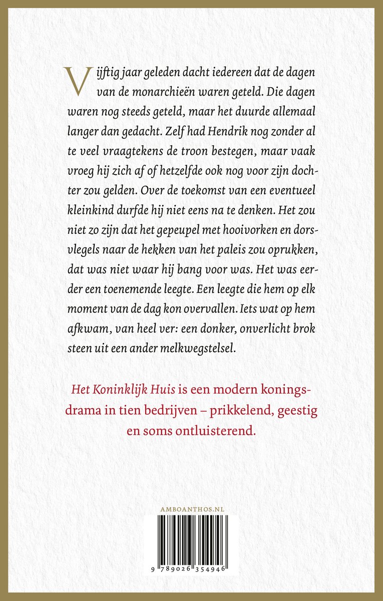 Het Koninklijk Huis - back cover