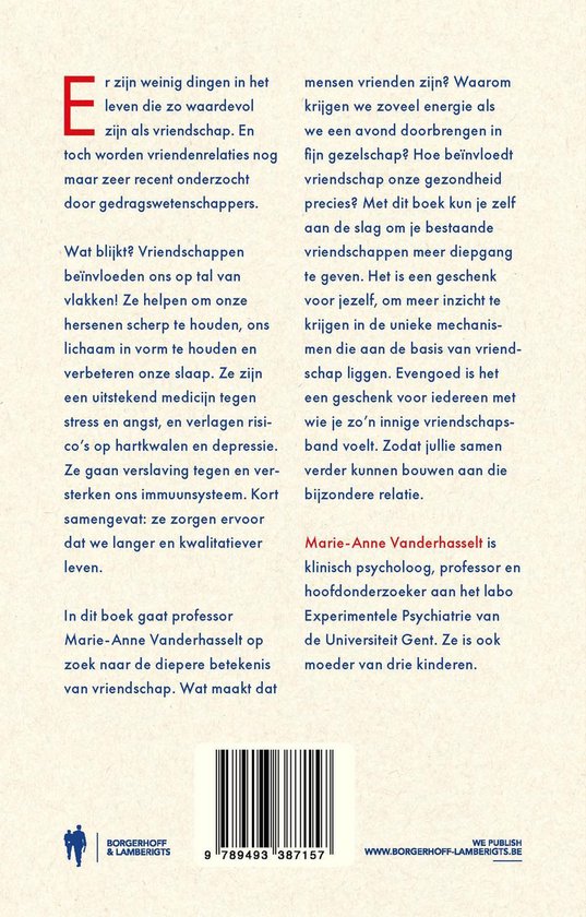 Boekcover met tekst en een afbeelding van een barcode.