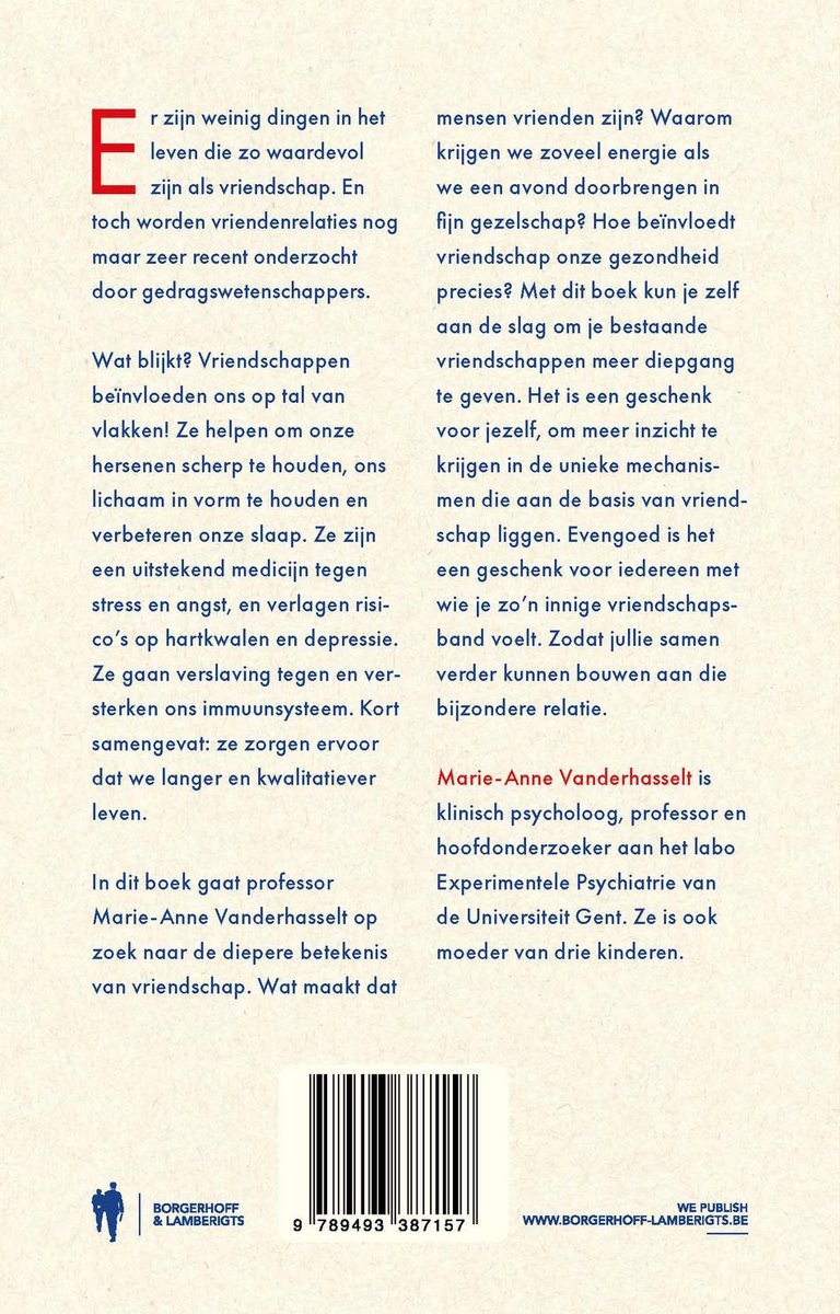 Boekcover met tekst en een afbeelding van een barcode.
