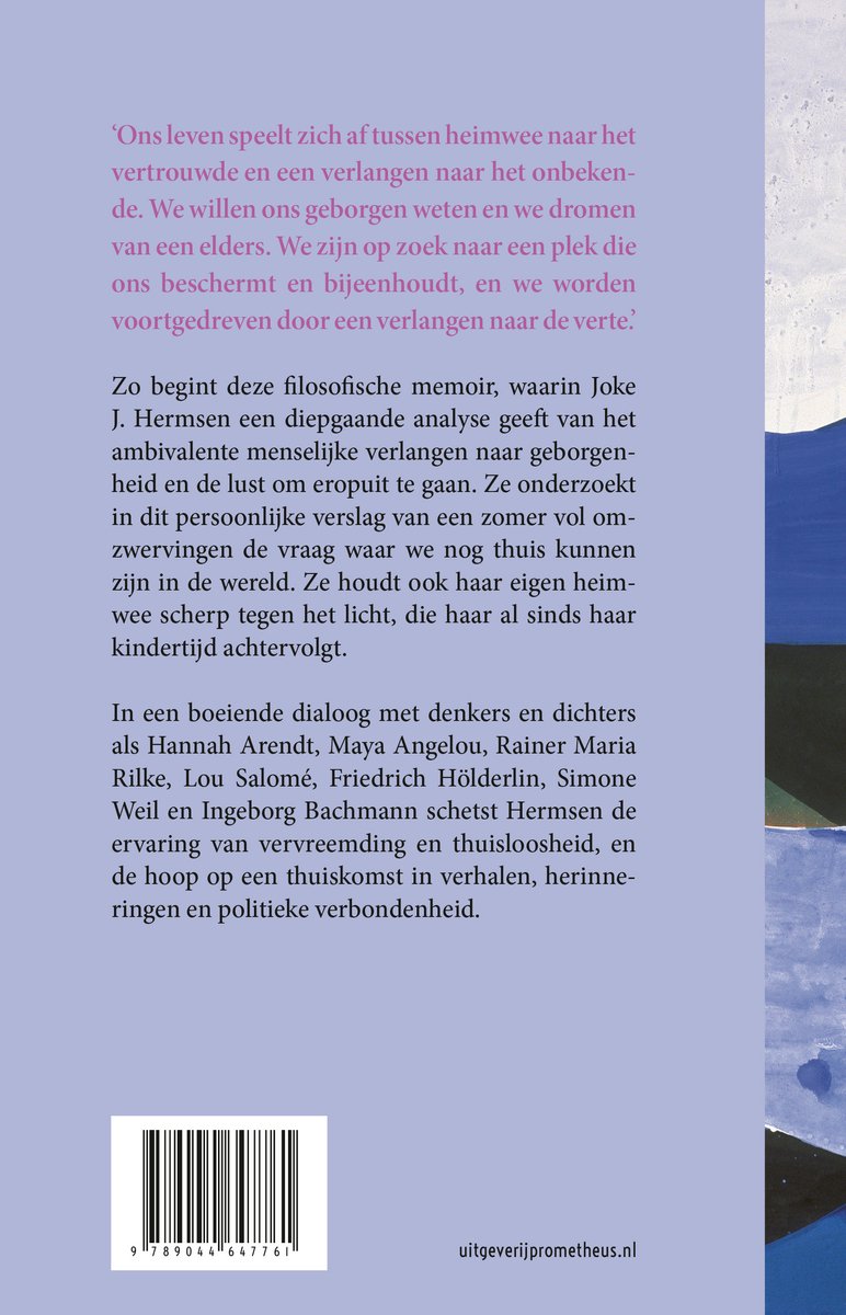 Onder een andere hemel - back cover