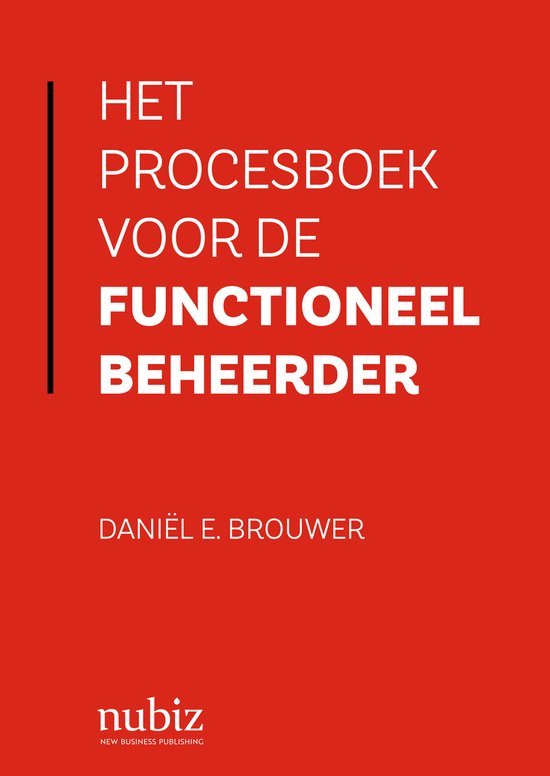 Het procesboek voor de functioneel beheerder - cover