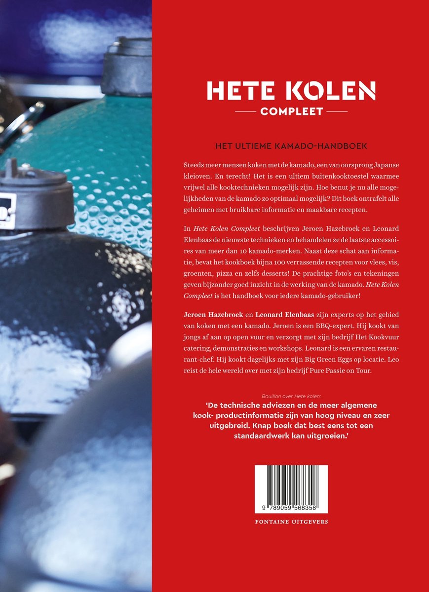 Hete kolen compleet - back cover
