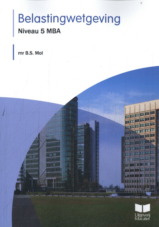 Belastingwetgeving niveau 5 MBA - cover