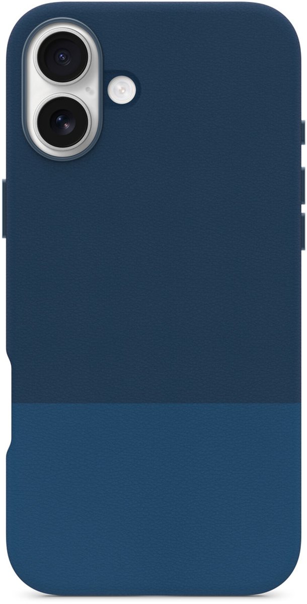 OtterBox Statement Series-hoesje van cactusleer voor iPhone 16 Plus - Blauw