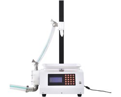 Vloeistofvulmachine, Capaciteit 50-5000 G, Automatische Vulling, Tandwielpomp, Digitale Bediening, voor Honing, Olie, Wijn, Reinigingsmiddelen en Viskeuze Vloeistoffen, (enkele Spuitmond)
