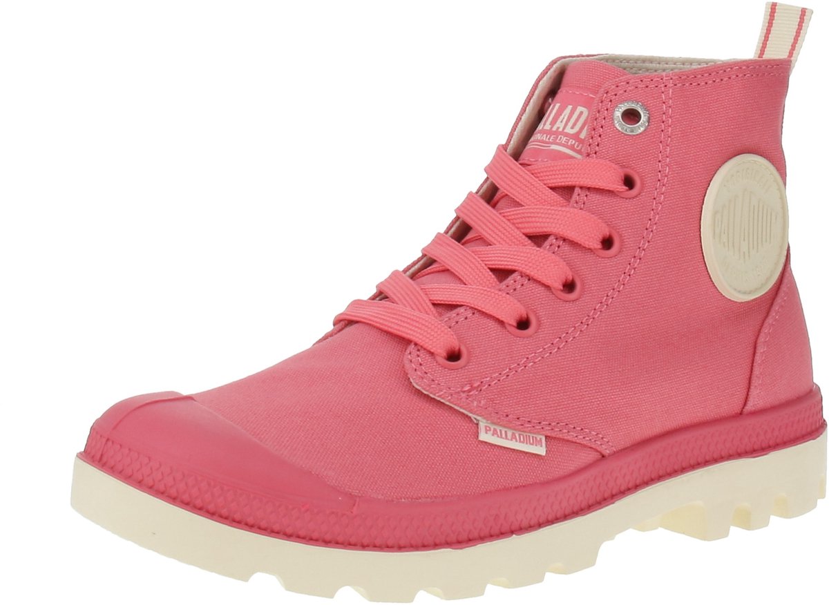 Palladium 74470-699-M Pampa Dou Chrome Damestrainers Berry-Shake Roze