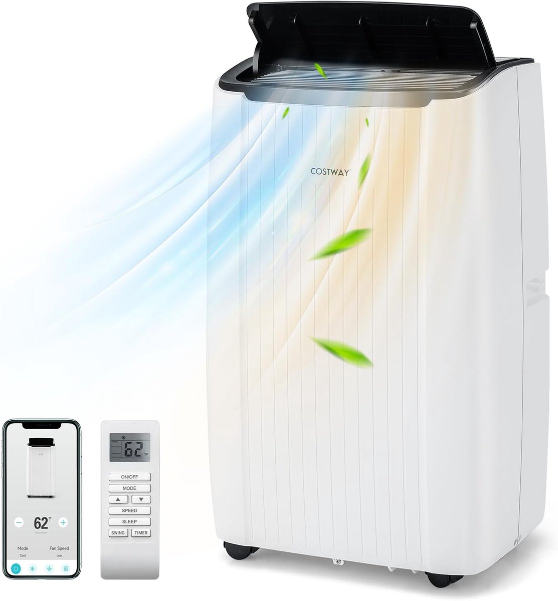 FDS Mobiele Airconditioning 14000BTU 4-in-1 met Auto- en Slaapmodus - FDS - €499,99