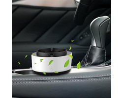 Slimme asbak luchtreiniger, 360° windcirculatie Draagbare intelligente luchtreinigingsasbak sigareten rookverwijdering Automatische luchtreiniger Asbak (AA-batterij niet inbegrepen)