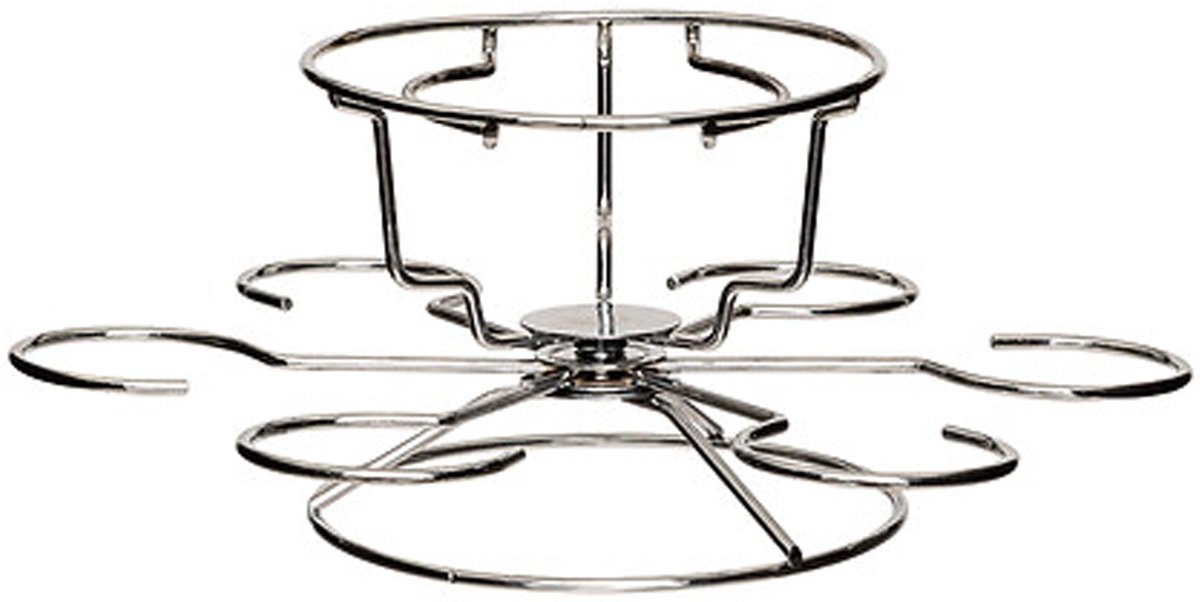 Five Fondueset - 6 personen - keramiek - zwart - draait - chocoladefondue - kaasfondue - D34 cm – foto 3