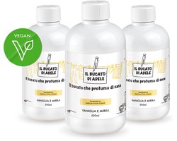 Il Bucato di Adele Wasparfum - Italiaanse Was Parfum - Vanille & Mirre 3x 500ml