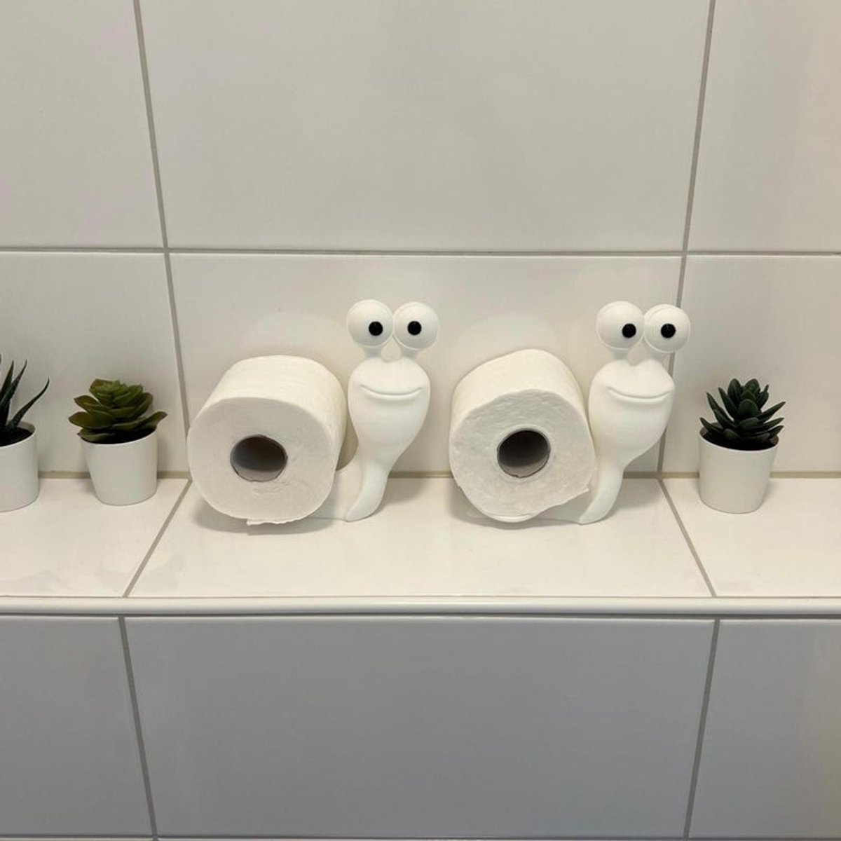 Wc Rolhouder - Wc - Wc Papier - Slak Wcrol Houder Decoratie