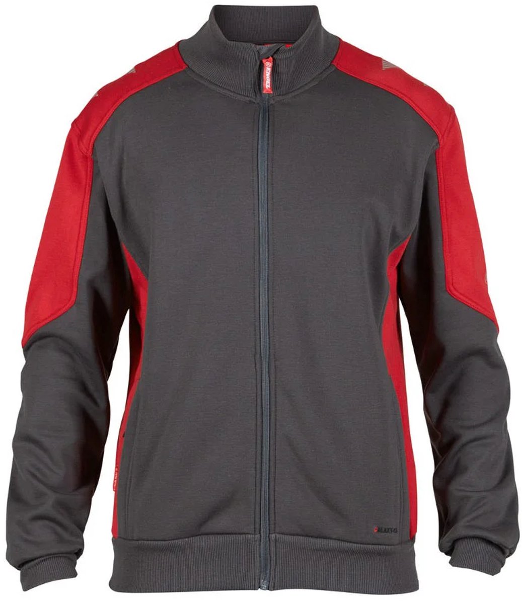 FE Engel Galaxy Vest 8830-233 - Antraciet/Tomaat Rood 79757 - 3XL