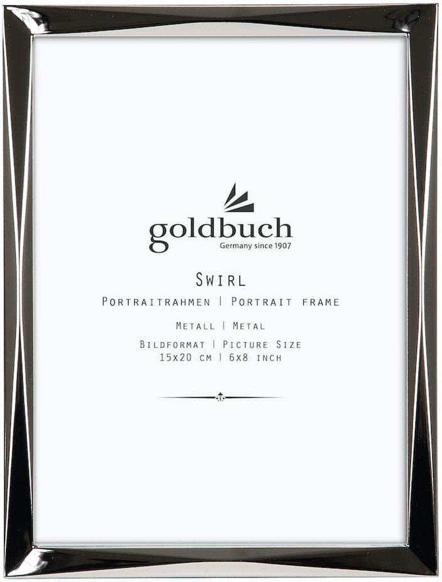 Goldbuch Fotolijst Swirl – 15x20 cm Zilver
