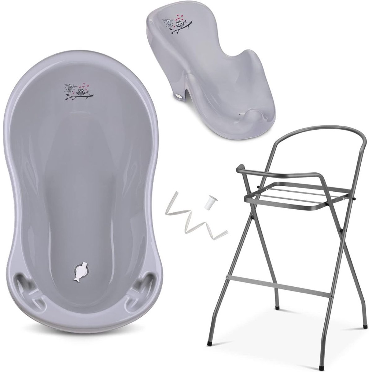 CLGP® Baby Badje met Standaard - Inklapbaar Bad - Zitbad - Bath Bucket