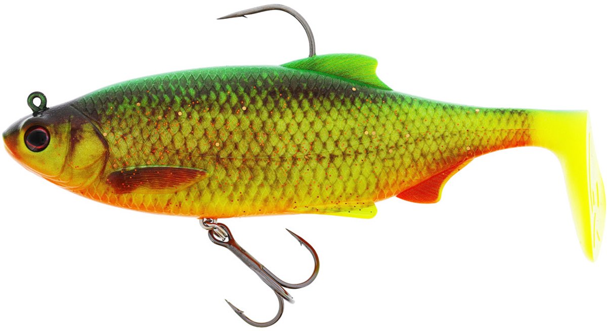 Westin Ricky The Roach Shadtail R2F Firetiger Rudd 14cm