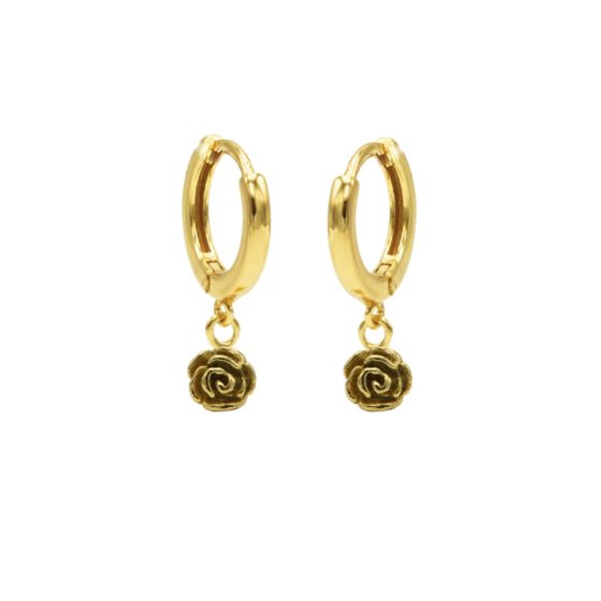 Karma hinged hoops symbool rose gold M3012HIN