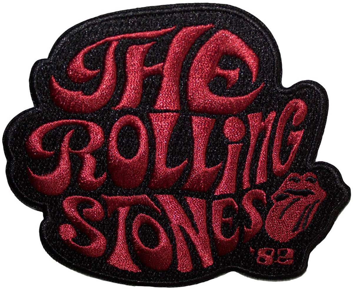 The Rolling Stones - Swirl Logo '82 - Patch