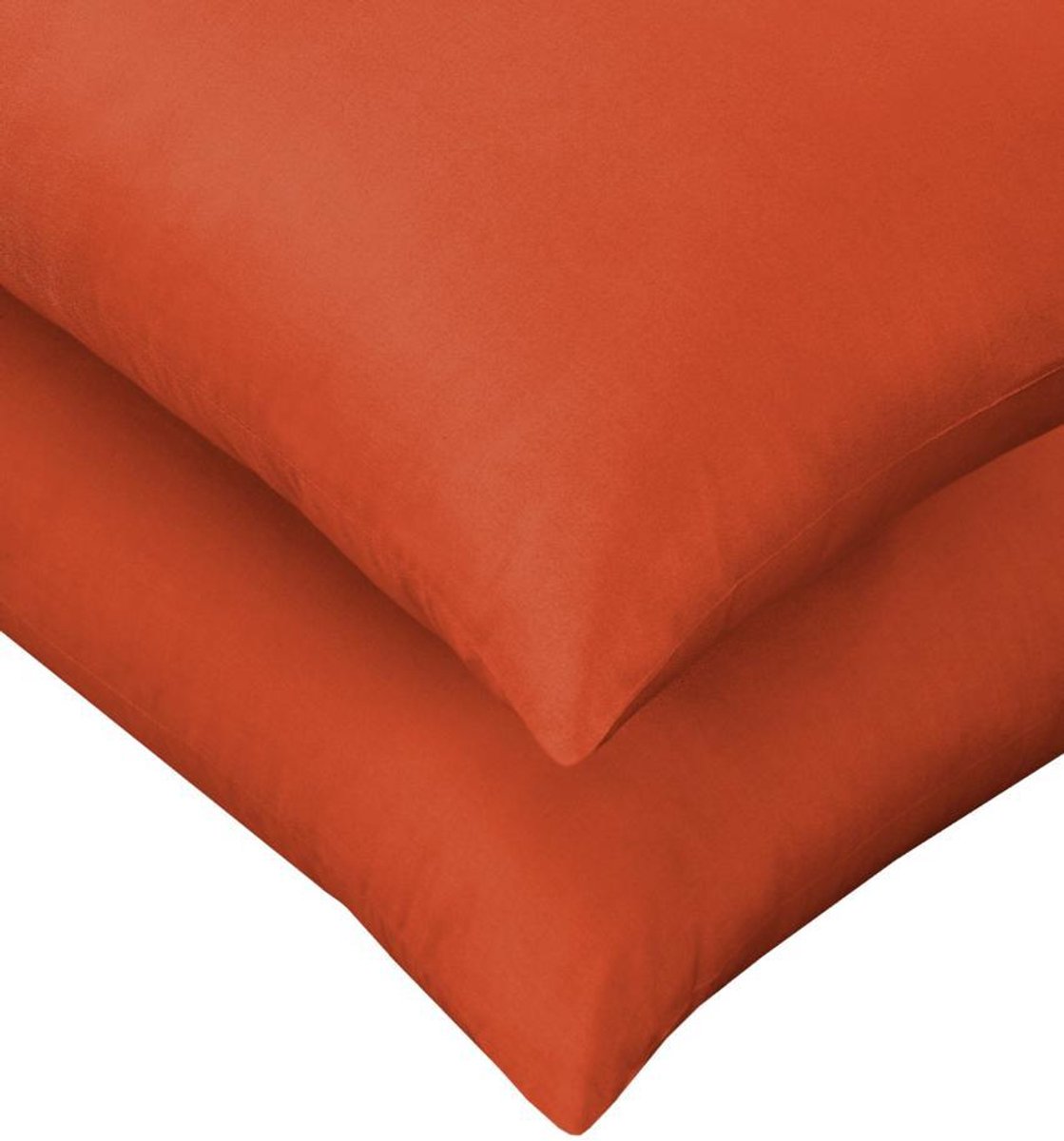 SweetSleeping Kussenslopen Set van 2x stuks - 60 x 70cm - Rood - 100% Katoen - Antiallergisch - Ademend - Kussensloop