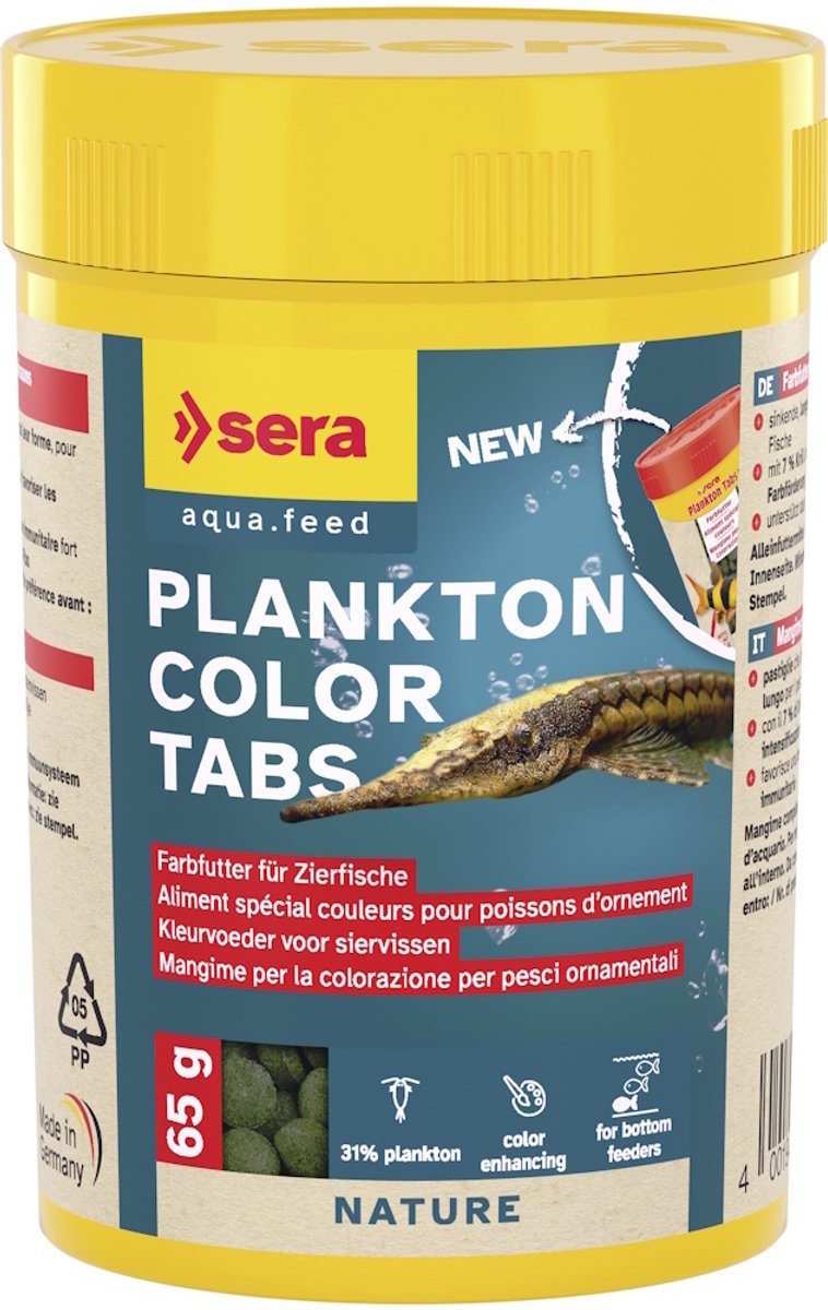 Sera Plankton Color Tabs 100ML