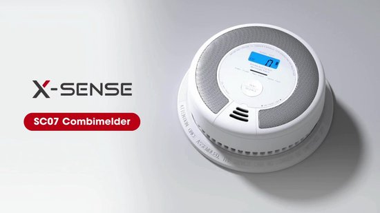 X-Sense SC07 Combimelder - Rook- en koolmonoxidemelder - 10 jaar