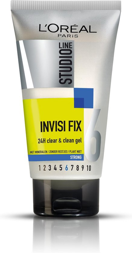 L'Oréal Paris Studio Line Invisi Fix 24H Clear & Clean Gel - 150 ml - Strong