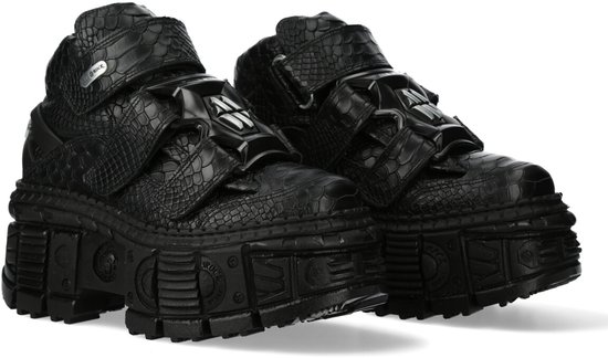 New Rock - M-WALL009-S1 Plateau Sneakers - 38 Shoes - Zwart | bol