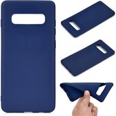 Ntech Samsung Galaxy S10e Blauw TPU Back Cover Hoesje