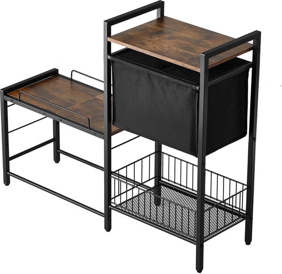 Vevor voerstation 92 x 27 x 75 cm honden voerbak | h