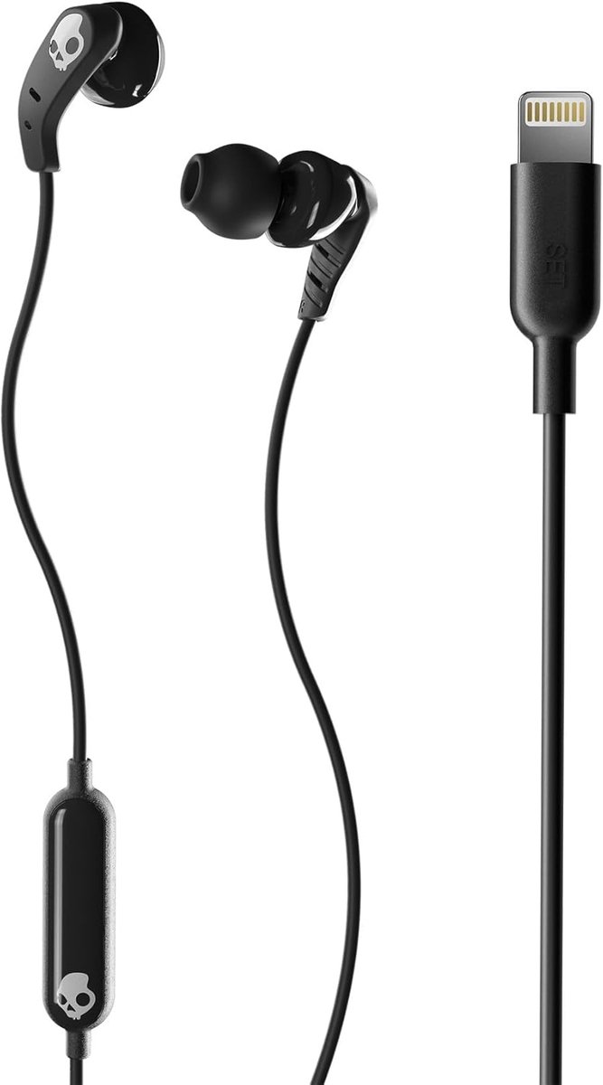 In-Ear Sport Headphones met Lightning Aansluiting - Zwart