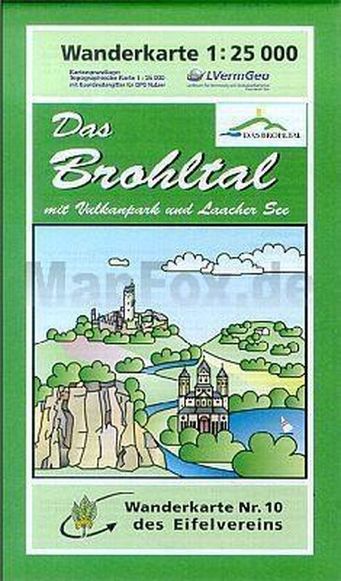 Eifelverein e.V. WK Das Brohltal 1:25.000 (10) - cover