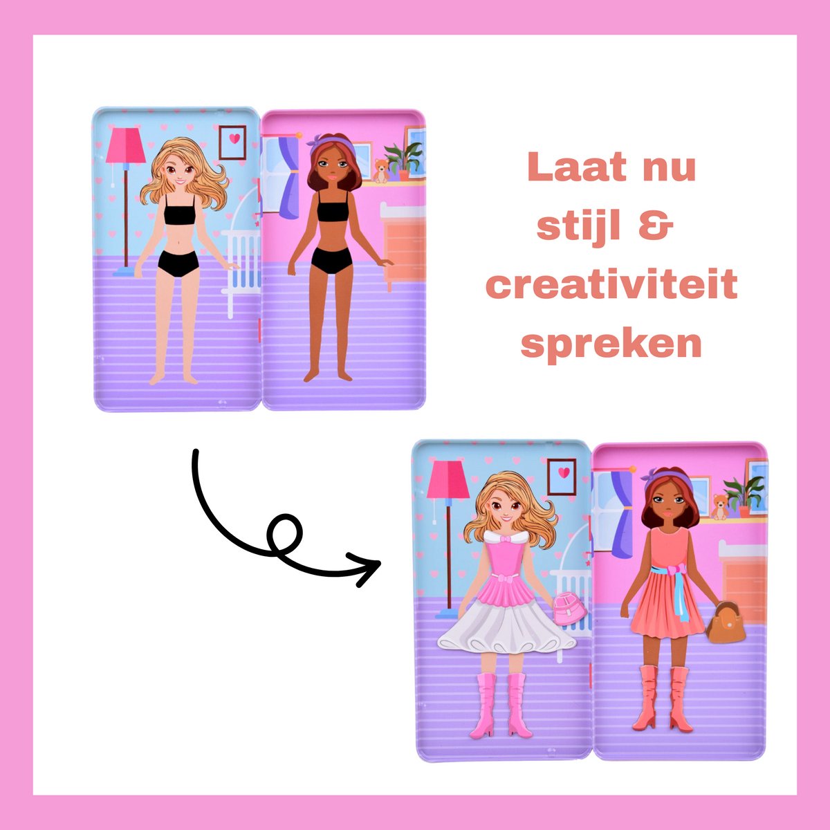 Vind magnetische aankleedpop op - april 2026