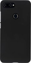 Ntech Xiaomi Mi 8 Lite Hoesje Silicone Hoesje Flexible & Scratch Resistent TPU Case - Zwart
