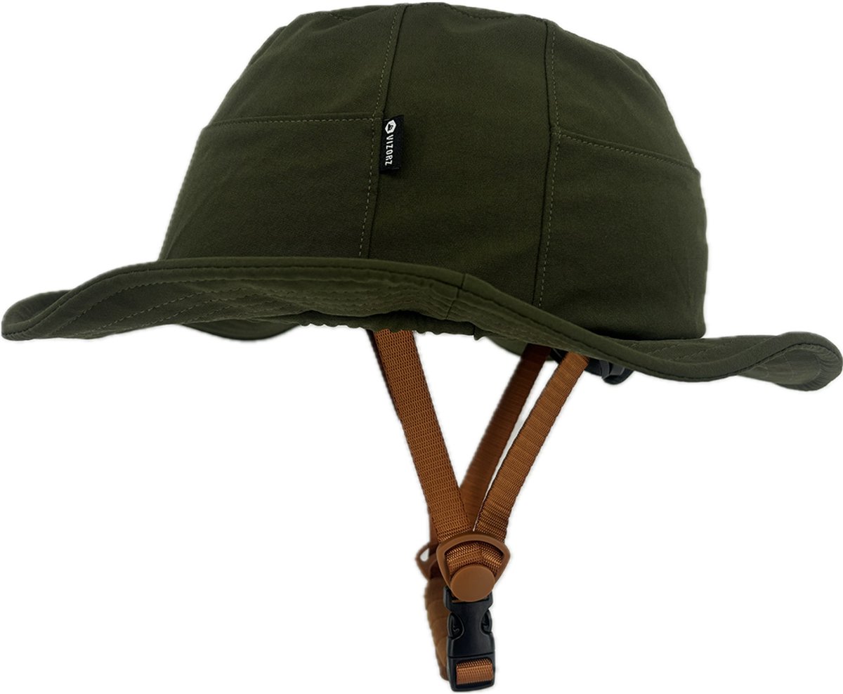 Vizorz SwitchCap fietshelm - Green sunny classic