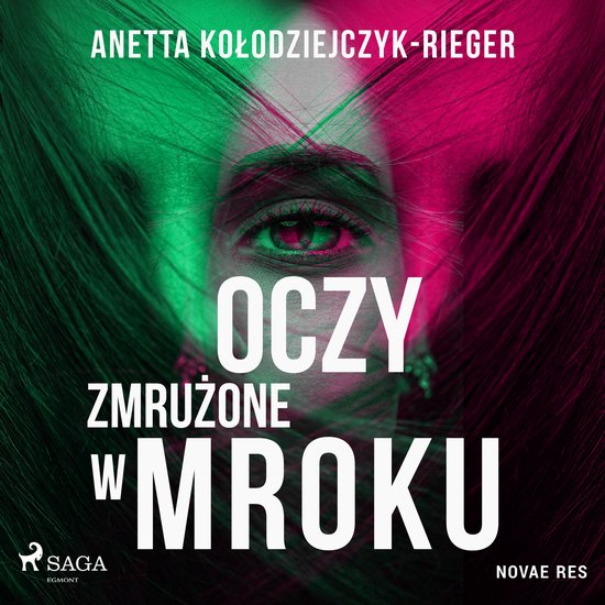 Oczy zmrużone w mroku - cover