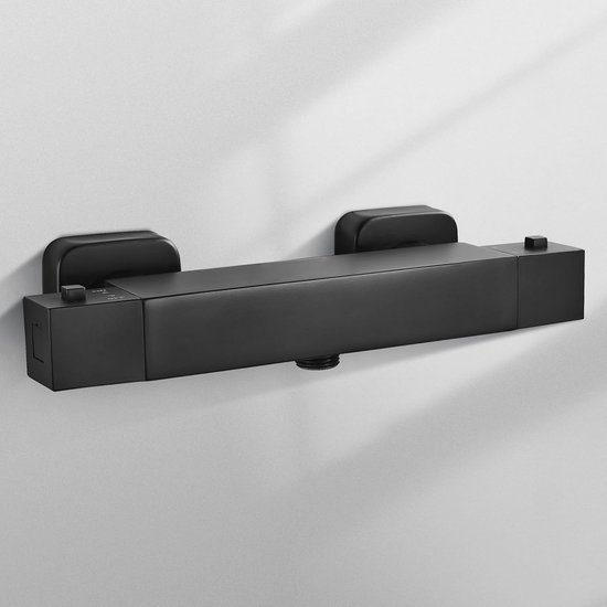 Duravit C.1 - Douchethermostaat opbouw, mat zwart C14220000046