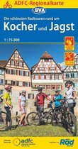 ADFC-Regionalkarte Die schönsten Radtouren rund um Kocher und Jagst 1:75.000