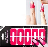 Latex vrije Nail Protector tape ROZE, 10 stuks