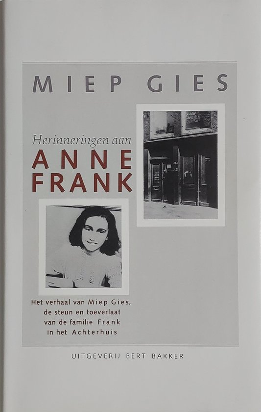 Herinneringen aan Anne Frank
