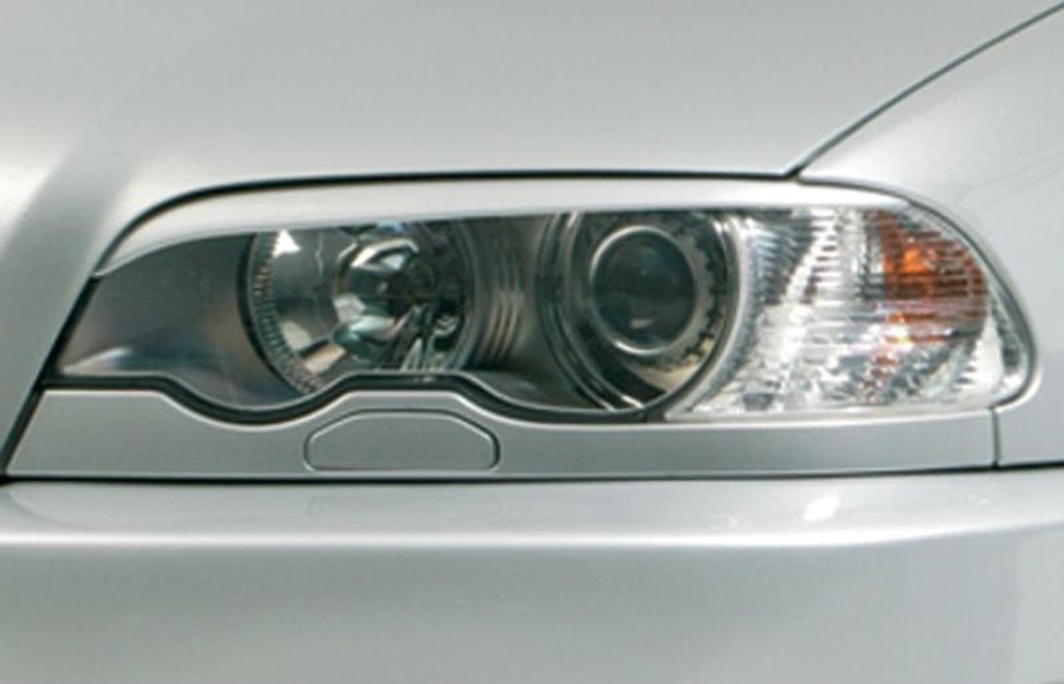 RDX Racedesign Koplampspoilers BMW 3-serie E46 Coupé/Cabrio -2003 & 2003- (ABS)