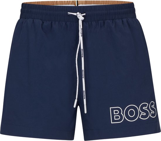 Hugo Boss BOSS short de bain logo mooneye bleu - XXL